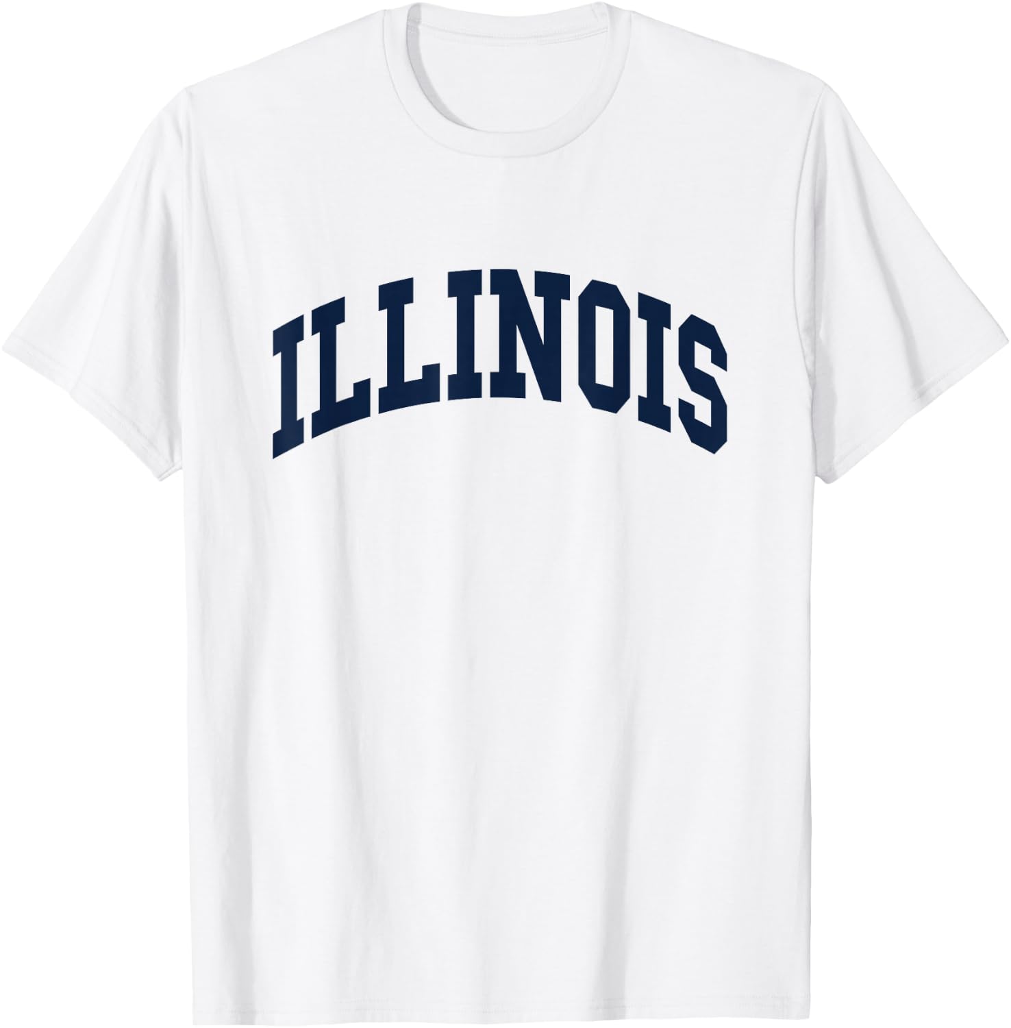 Illinois - Throwback Design - Classic T-Shirt - T-Shirt | White