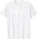 Adults/ -Kids Green Small Retro Short Sleeve T-Shirt - T-Shirt | White