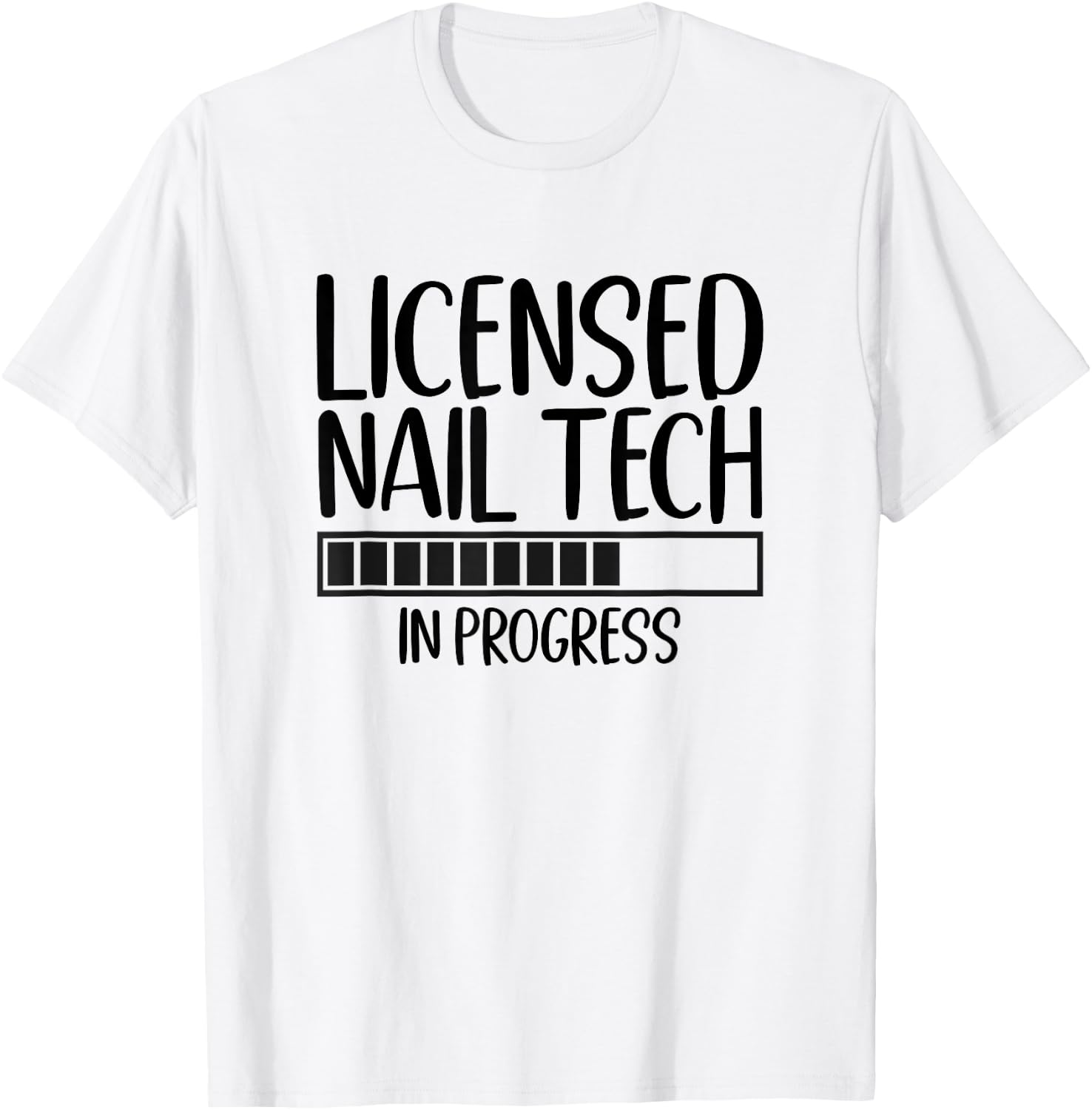 Nail Tech In Progress Future Nail Tech T-Shirt - T-Shirt | White