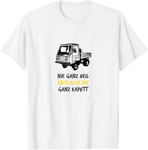 Multicar IFA DDR East German Commercial Vehicle M22 M25 M26 Dumper , gray T-Shirt - T-Shirt | White