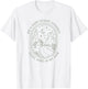 Desert Night Highway Road Succulent Cute Nature Minimalist T-Shirt - T-Shirt | White