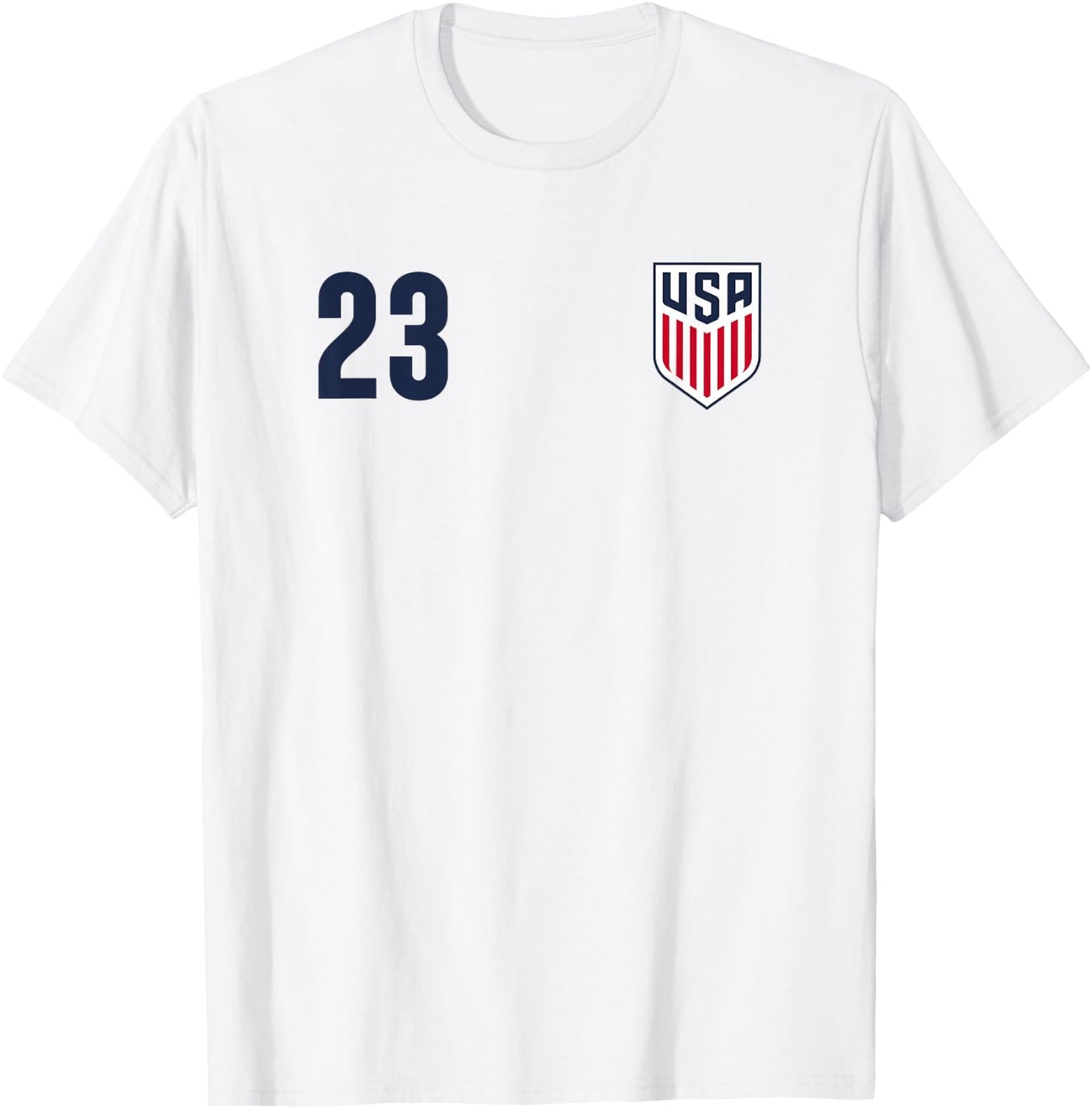 Officially Licensed US Soccer Joe Scally, Legacy #23 T-Shirt - T-Shirt | White
