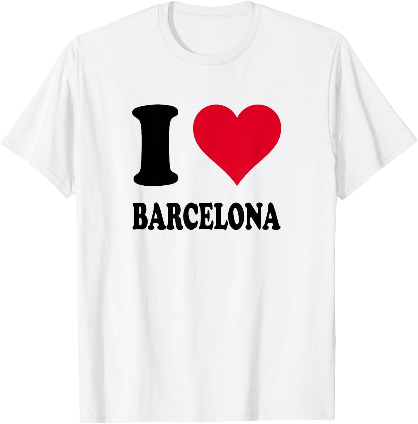 I Love Barcelona , white, S T-Shirt - T-Shirt | White