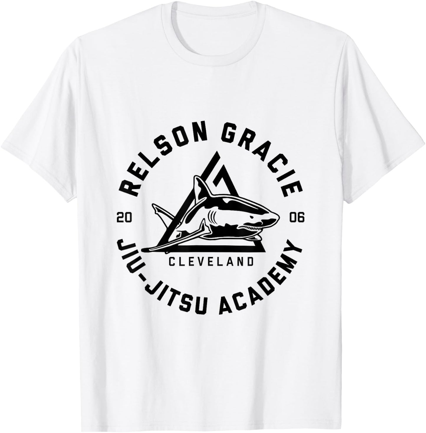 Relson Gracie Cleveland Jiu-Jitsu T-Shirt - T-Shirt | White