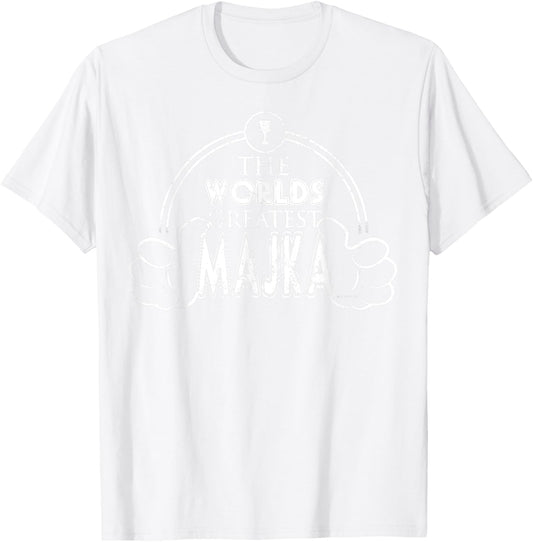 Worlds Greatest Bosnian Majka Shirt T-Shirt - T-Shirt | White
