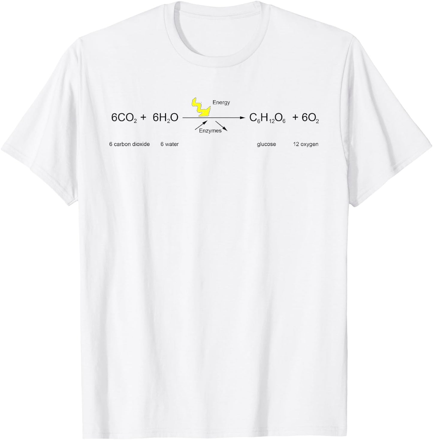 Photosynthesis Cycle Funny Biology Class Kids Student Shirt T-Shirt - T-Shirt | White