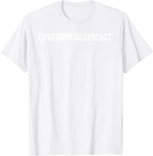Embarrassment Lazy Halloween Costume Funny Last Minute Kids T-Shirt - T-Shirt | White