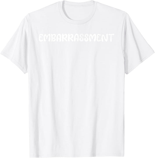 Embarrassment Lazy Halloween Costume Funny Last Minute Kids T-Shirt - T-Shirt | White