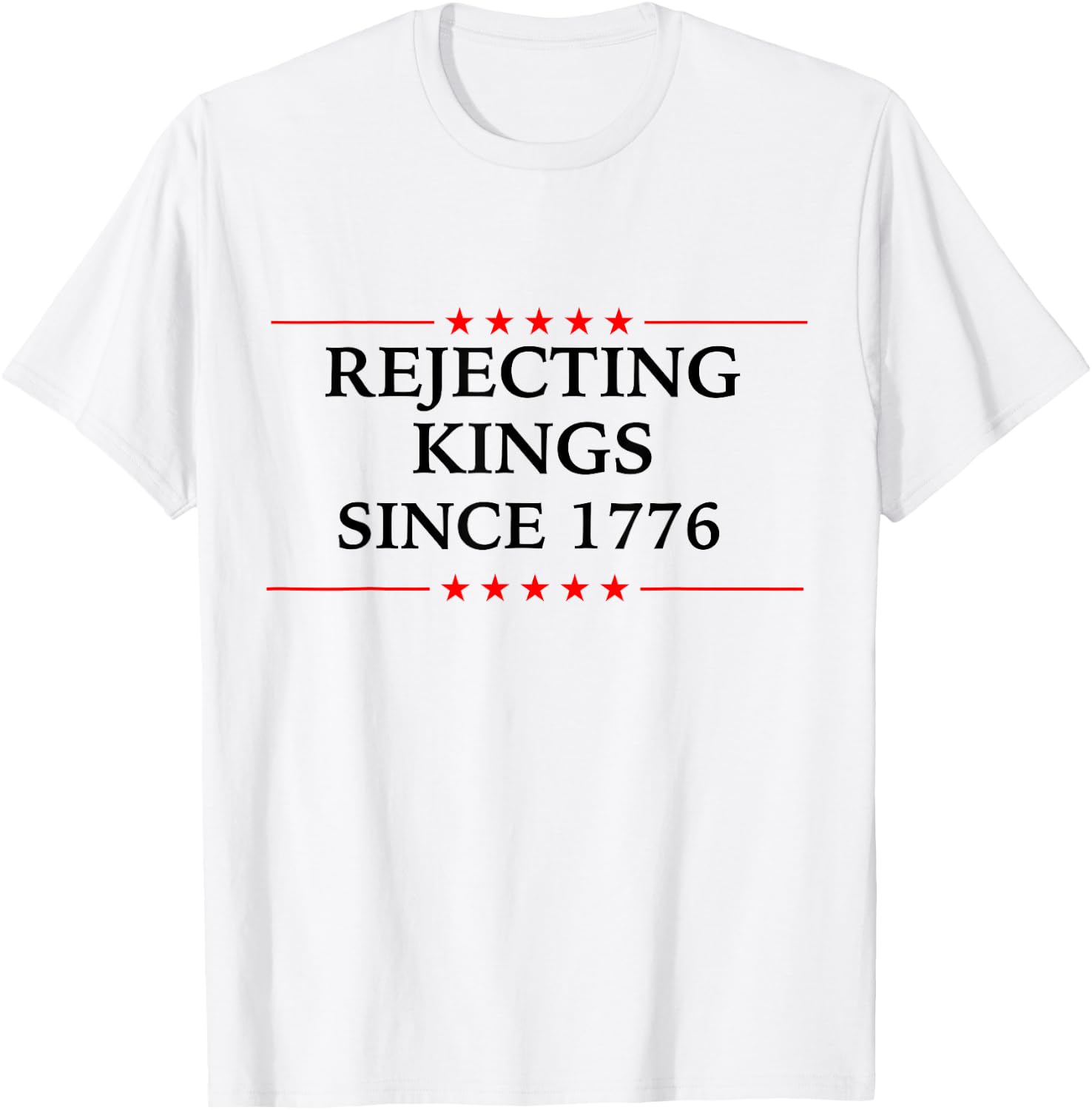 Funny 4th of July for Democrats T-Shirt - T-Shirt | White