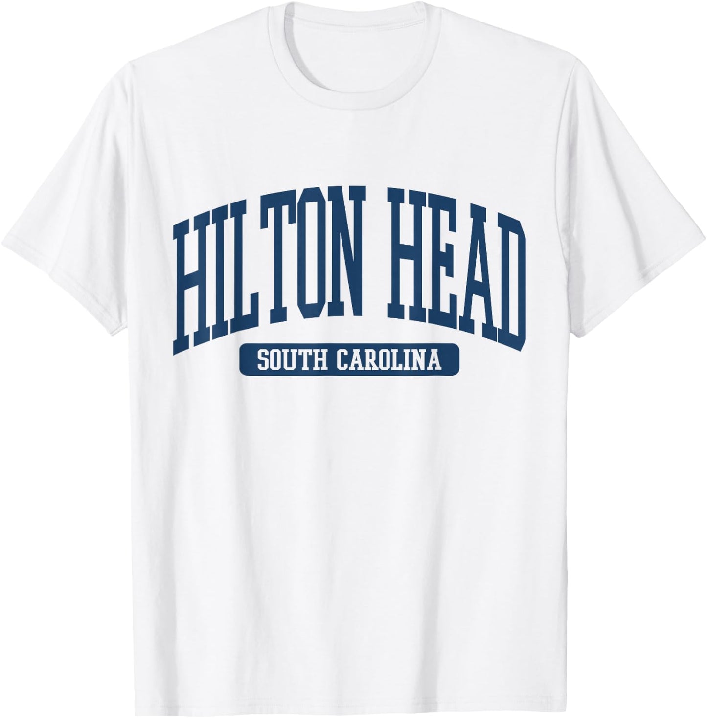 Hilton Head South Carolina Souvenir Beach, Retro, Vintage T-Shirt - T-Shirt | White