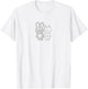 Niedlicher Kawaii Y2K Kokette Hase und Katze T-Shirt - T-Shirt | White