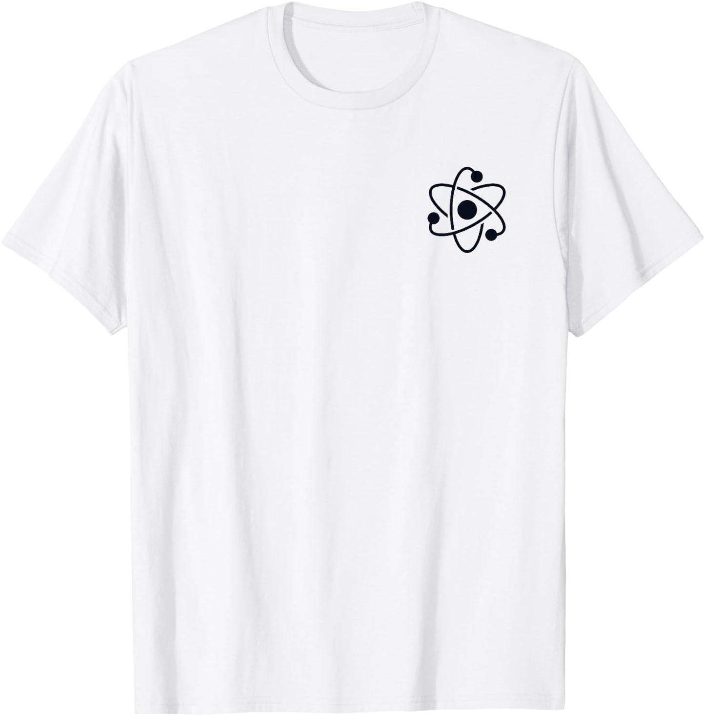 Nuclear Power Logo Emblem Uranium Energy Nuclear Engineer T-Shirt - T-Shirt | White