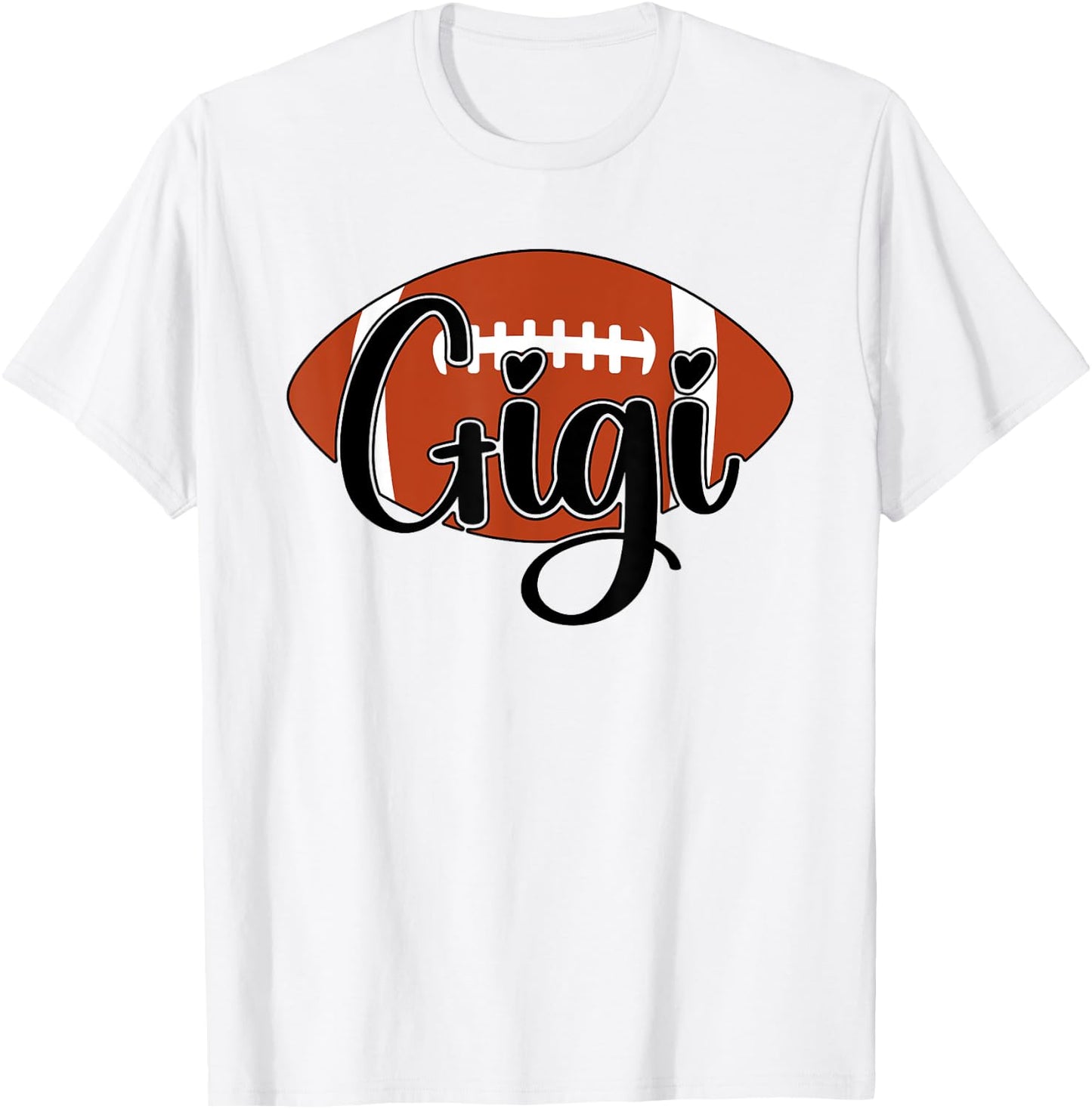 Gigi Football Gigi Proud Grandma Gigi Of A Football Player T-Shirt - T-Shirt | White