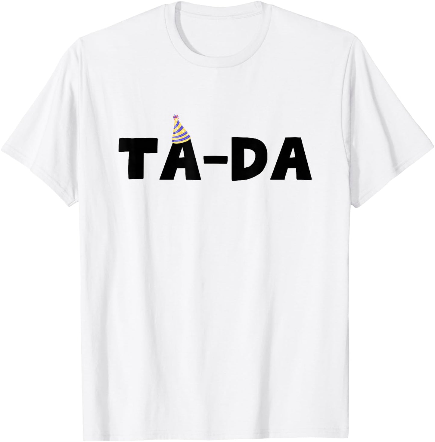 TA-DA Carnival Mood Costume , White T-Shirt - T-Shirt | White
