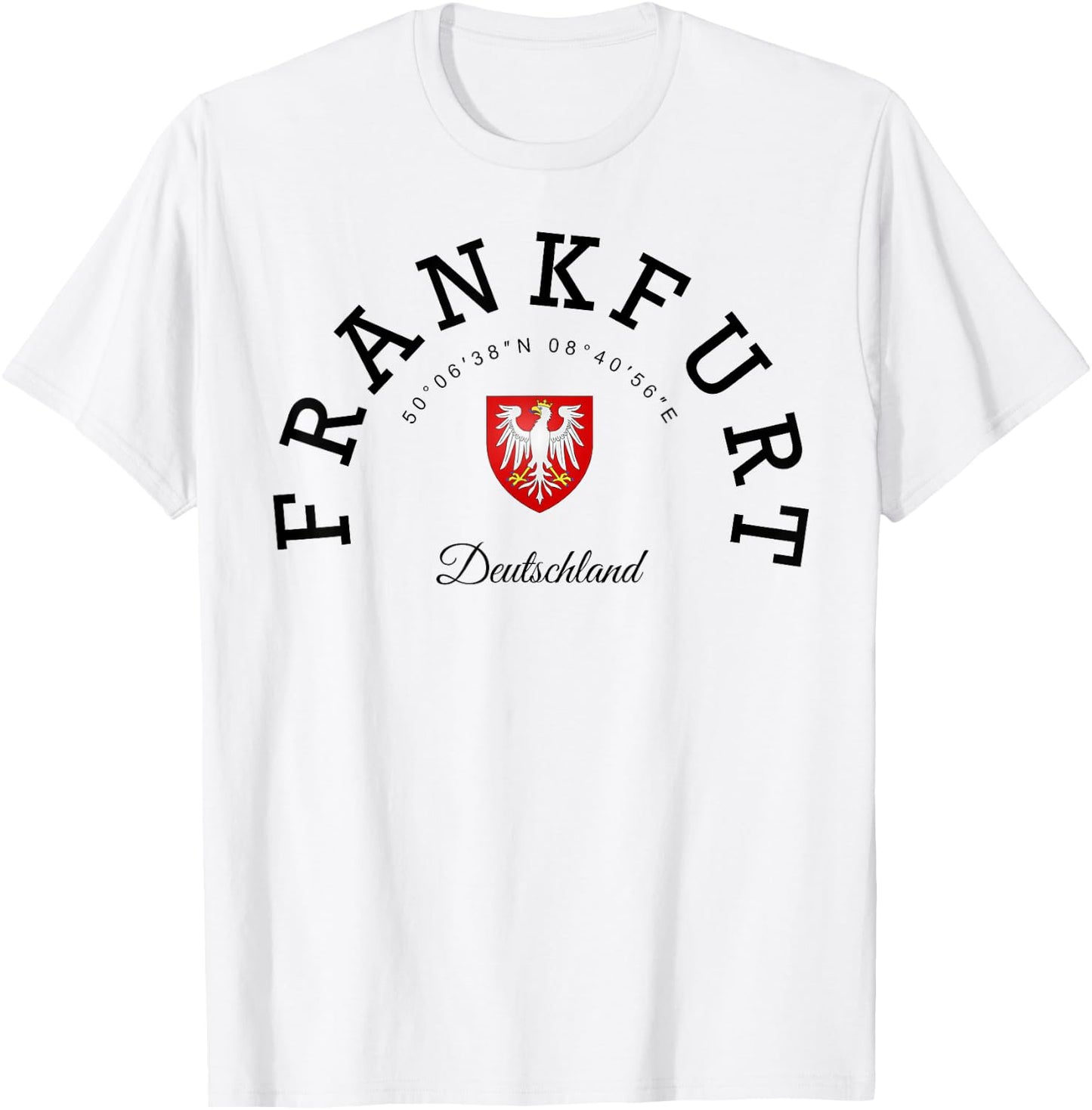 Frankfurt Germany family trip Frankfurt gift Frankfurt T-Shirt - T-Shirt | White