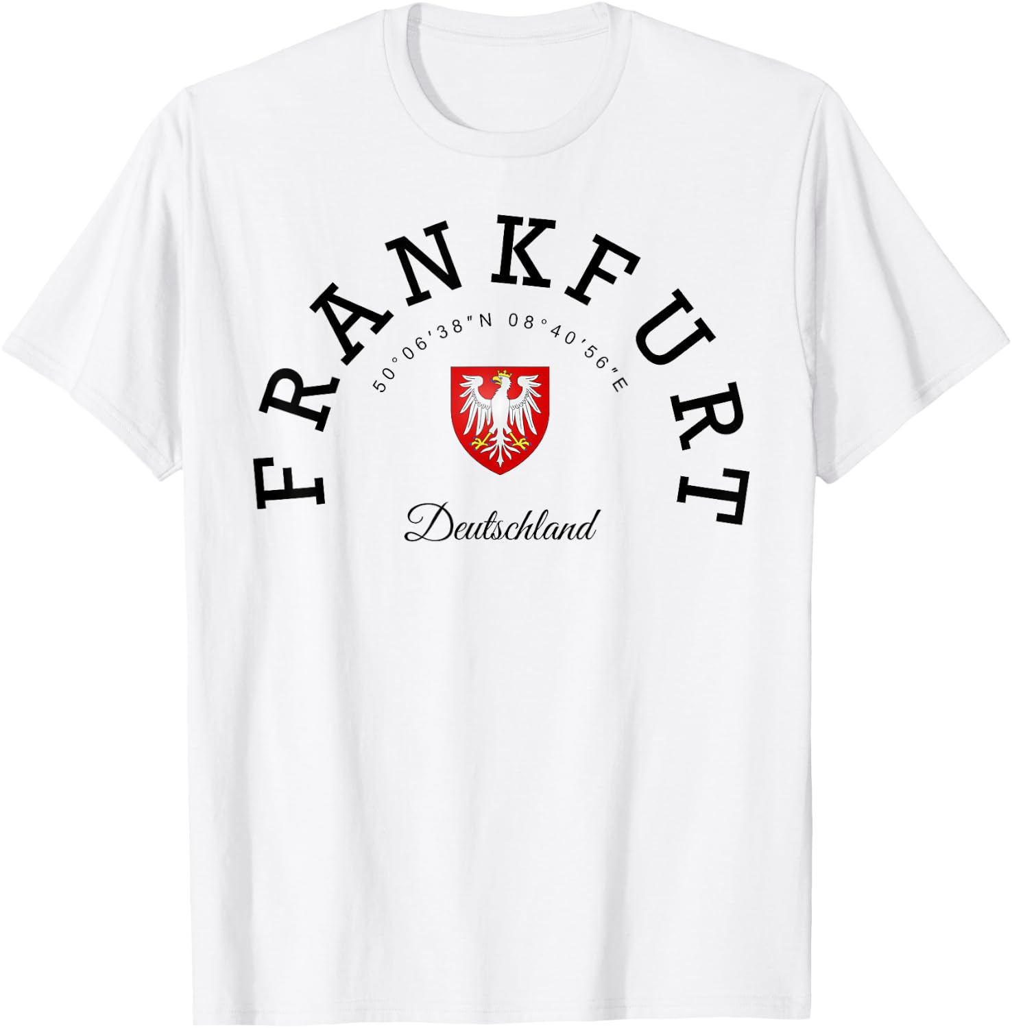 Frankfurt Germany family trip Frankfurt gift Frankfurt T-Shirt - T-Shirt | White