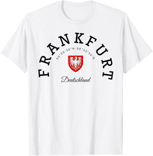 Frankfurt Germany family trip Frankfurt gift Frankfurt T-Shirt - T-Shirt | White