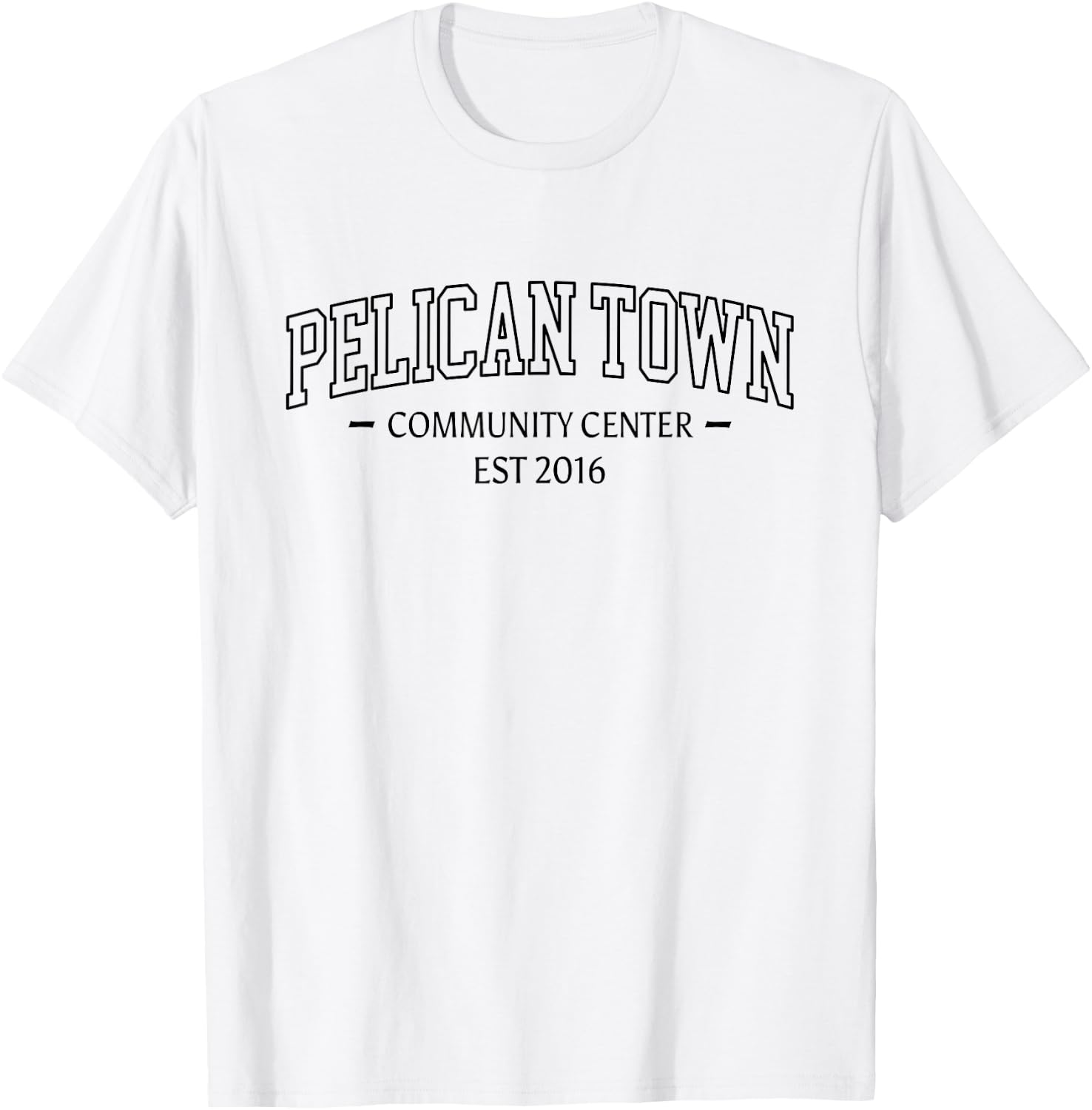 Pelican Town Community Center Est 2016 T-Shirt - T-Shirt | White
