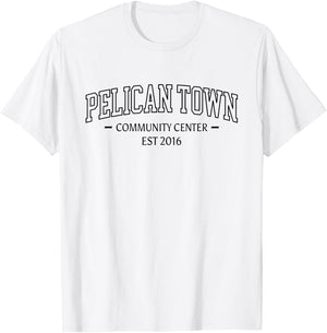Pelican Town Community Center Est 2016 T-Shirt - T-Shirt | White