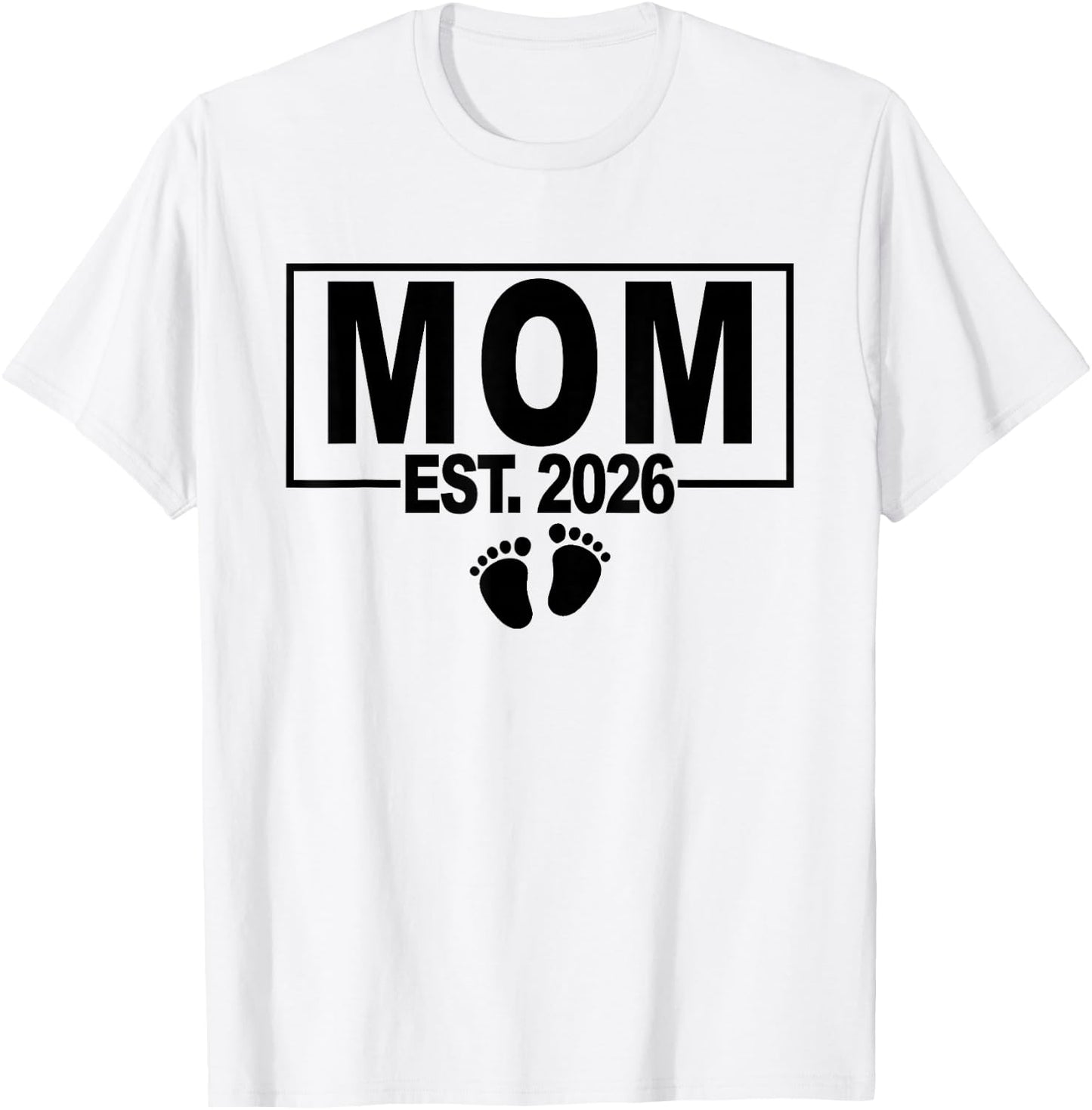 Gender Reveal 2026 MOM to Be - Girl - First Time MOM T-Shirt - T-Shirt | White