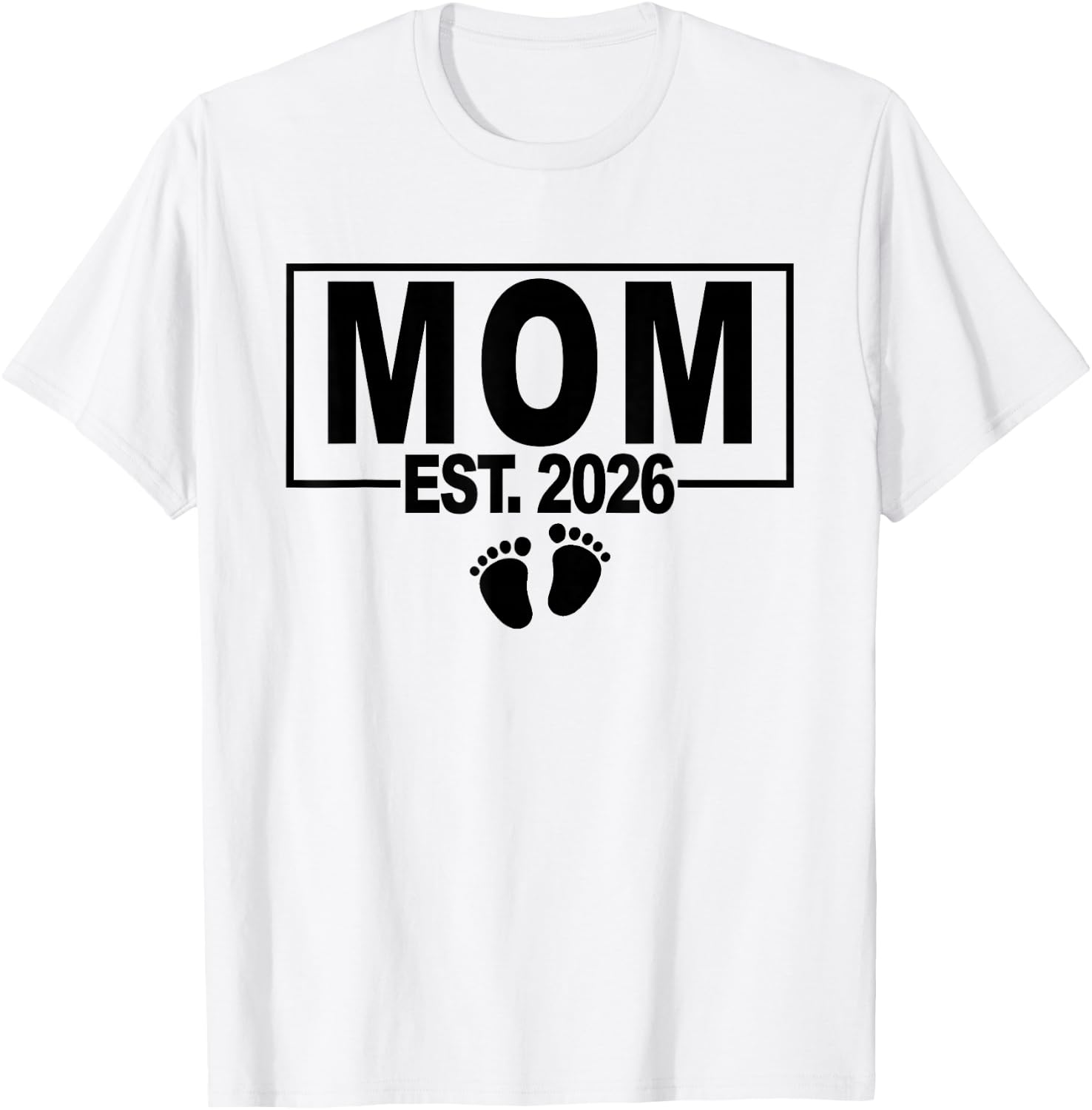 Gender Reveal 2026 MOM to Be - Girl - First Time MOM T-Shirt - T-Shirt | White
