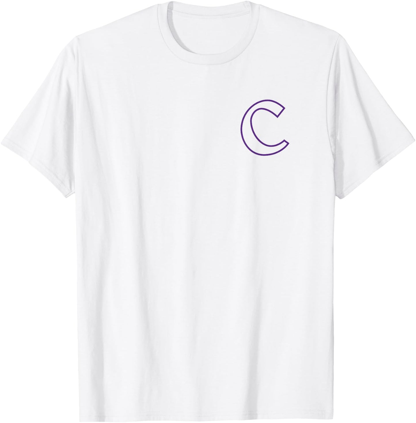 Clemson Tigers Front/Back Classic Orange Officially Licensed T-Shirt - T-Shirt | White