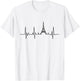 Eiffelturm Herzschlag Paris Herzklopfen Frankreich T-Shirt - T-Shirt | White