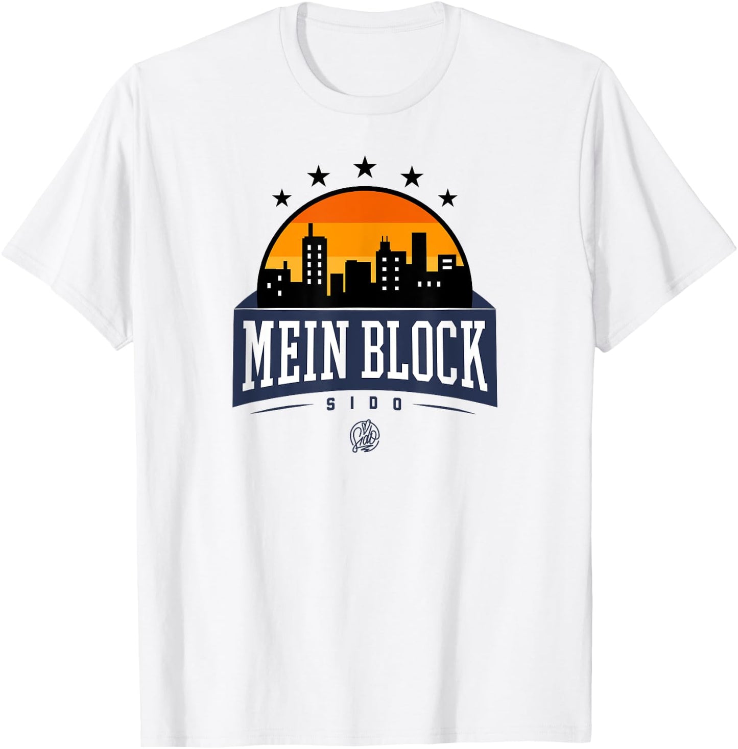 My Block , White T-Shirt - T-Shirt | White
