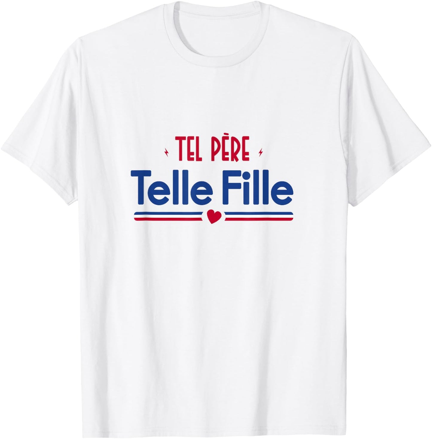 Father and Daughter T-Shirt - T-Shirt | White