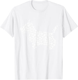 Scottish Terrier Dog Cute Shamrock St Patricks Day T-Shirt - T-Shirt | White