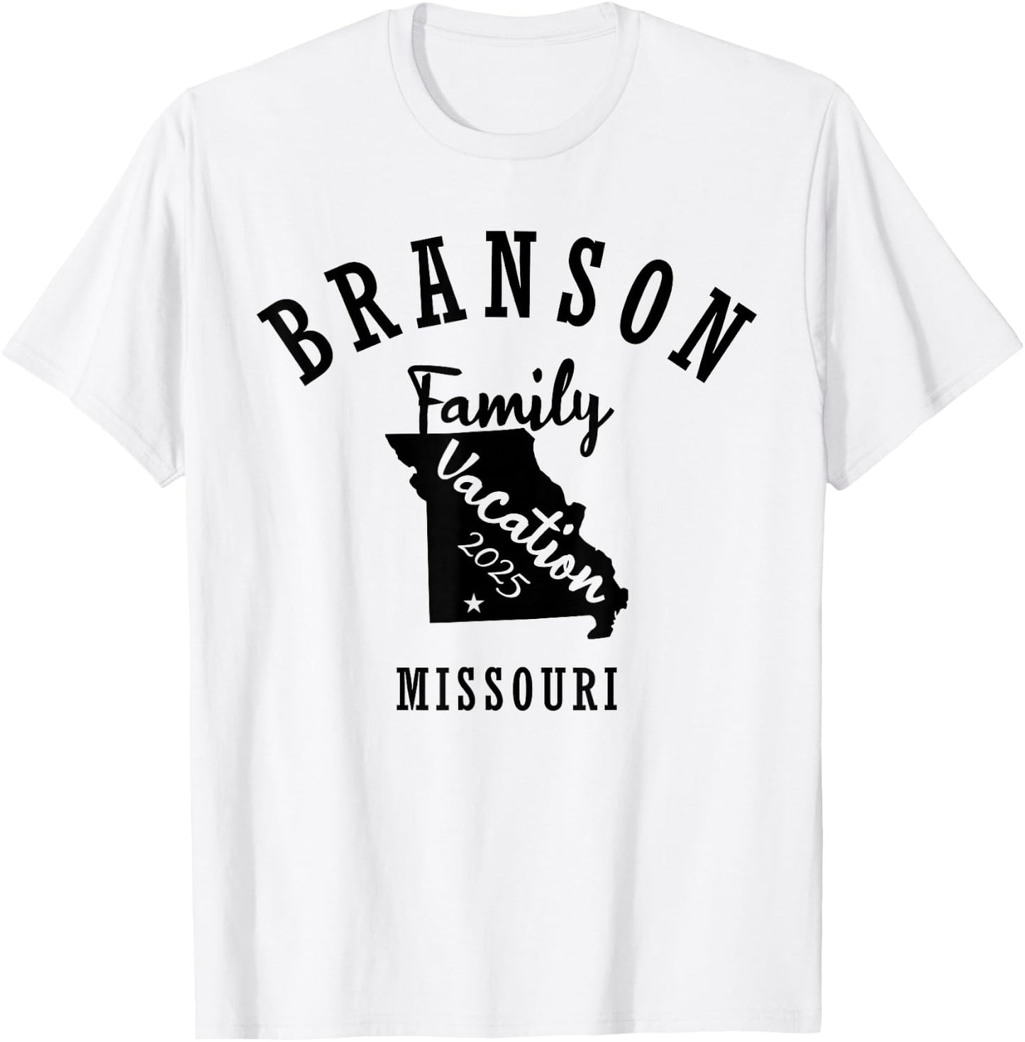 Branson Family Vacation 2025 Branson Family Vacay 25 2w T-Shirt - T-Shirt | White