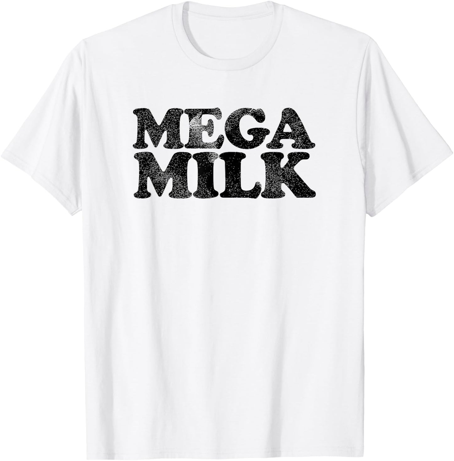 Anime : Mega Milk Shirt Anime Girl Cosplay T-Shirt - T-Shirt | White