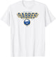 Buffalo Sabres Laser White Officially Licensed T-Shirt - T-Shirt | White