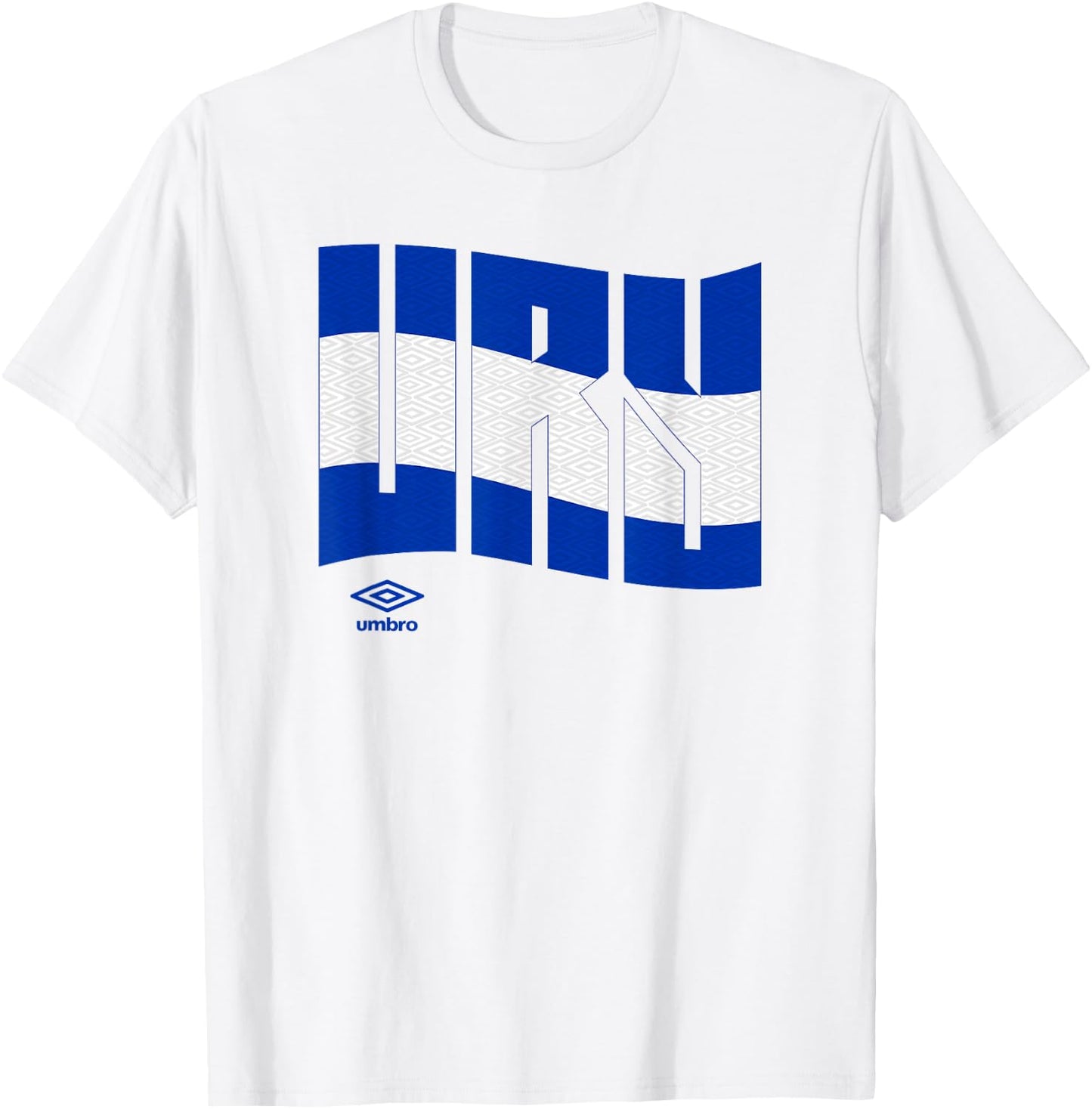 Umbro International Soccer Wavy Uruguay Logo T-Shirt - T-Shirt | White