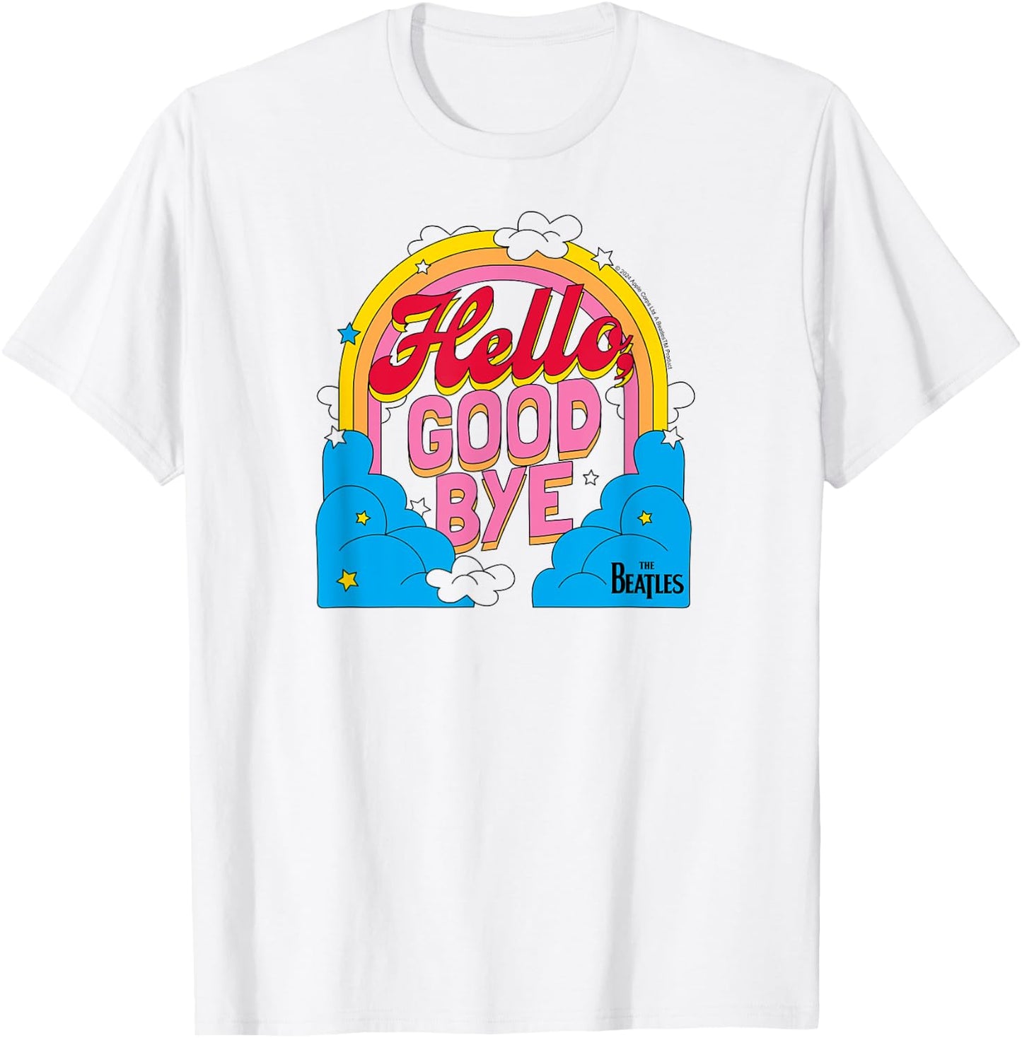 The Beatles - Hello Goodbye Rainbow T-Shirt - T-Shirt | White