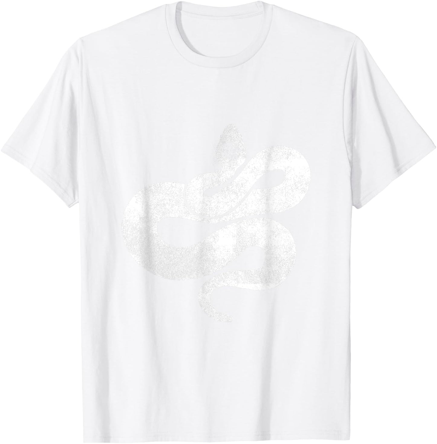 Snake Silhouette Lucky Shamrock St. Patrick's Day T-Shirt - T-Shirt | White