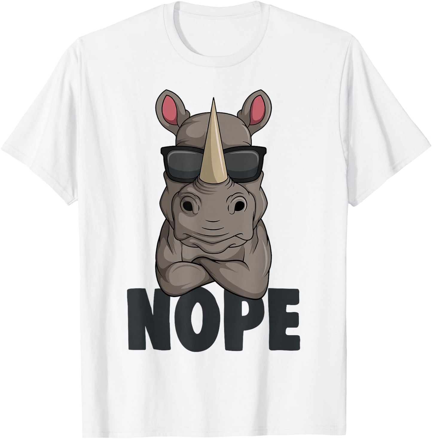Rhino Children's Boys Women Rhinos T-Shirt - T-Shirt | White