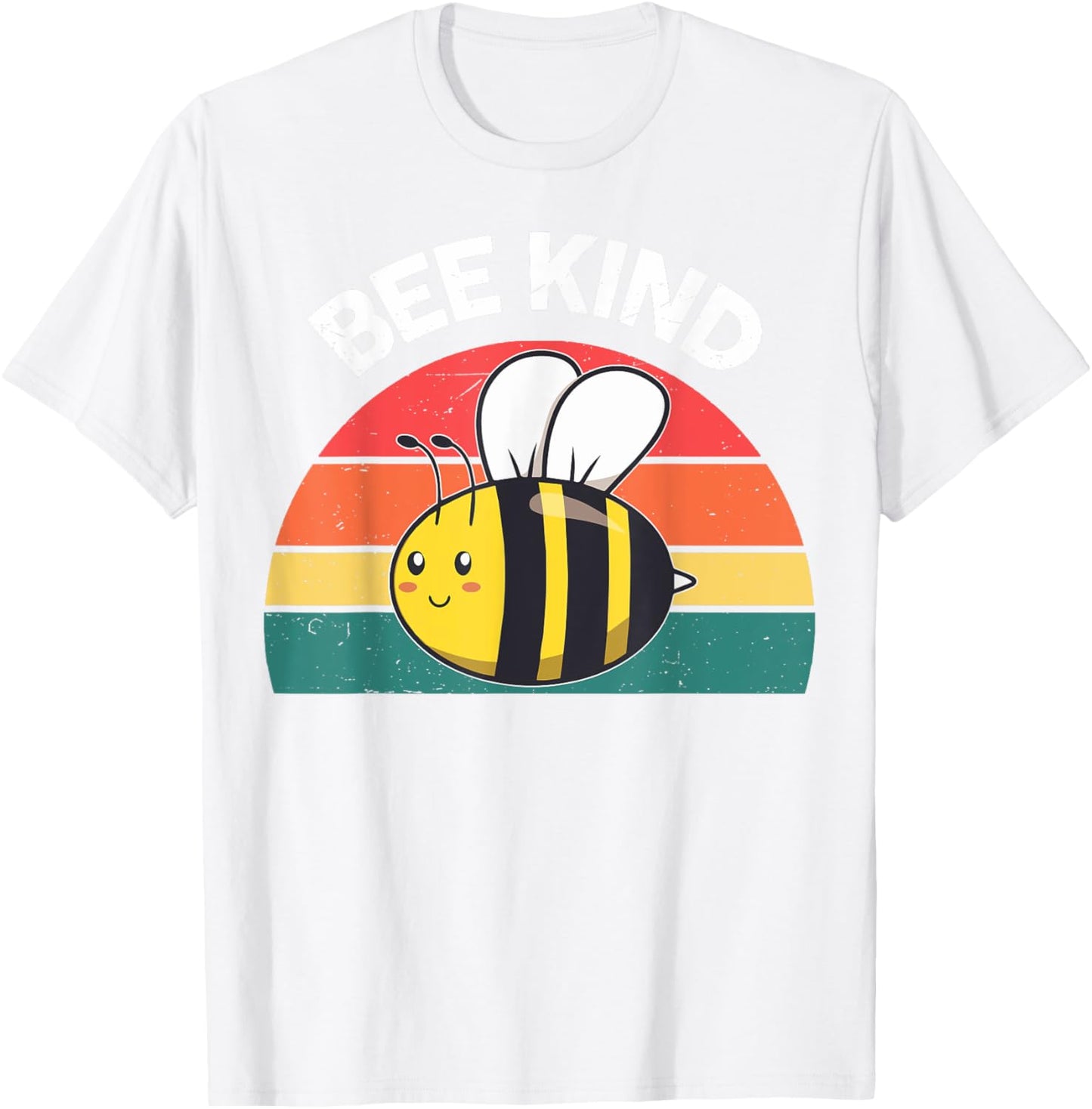 Boys Bee Kind Shirt Kindness Kids Girls Women Toddler Bee T-Shirt - T-Shirt | White