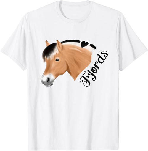 Norwegian Fjord Horse Fjords Light Rider , White, s