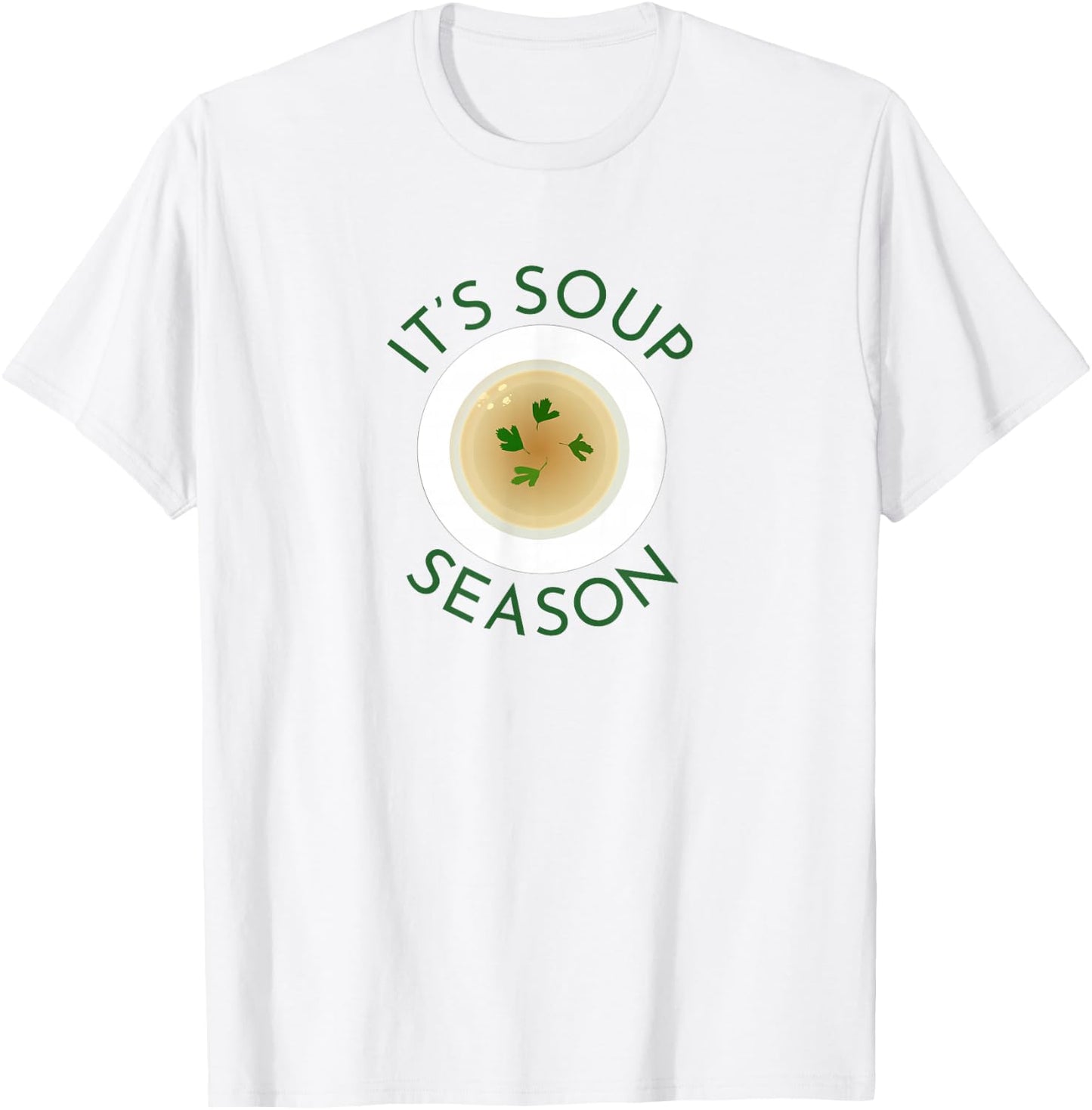 Soup Season Cute Soup Bowl Food Cooking Chef Fall Autumn T-Shirt - T-Shirt | White