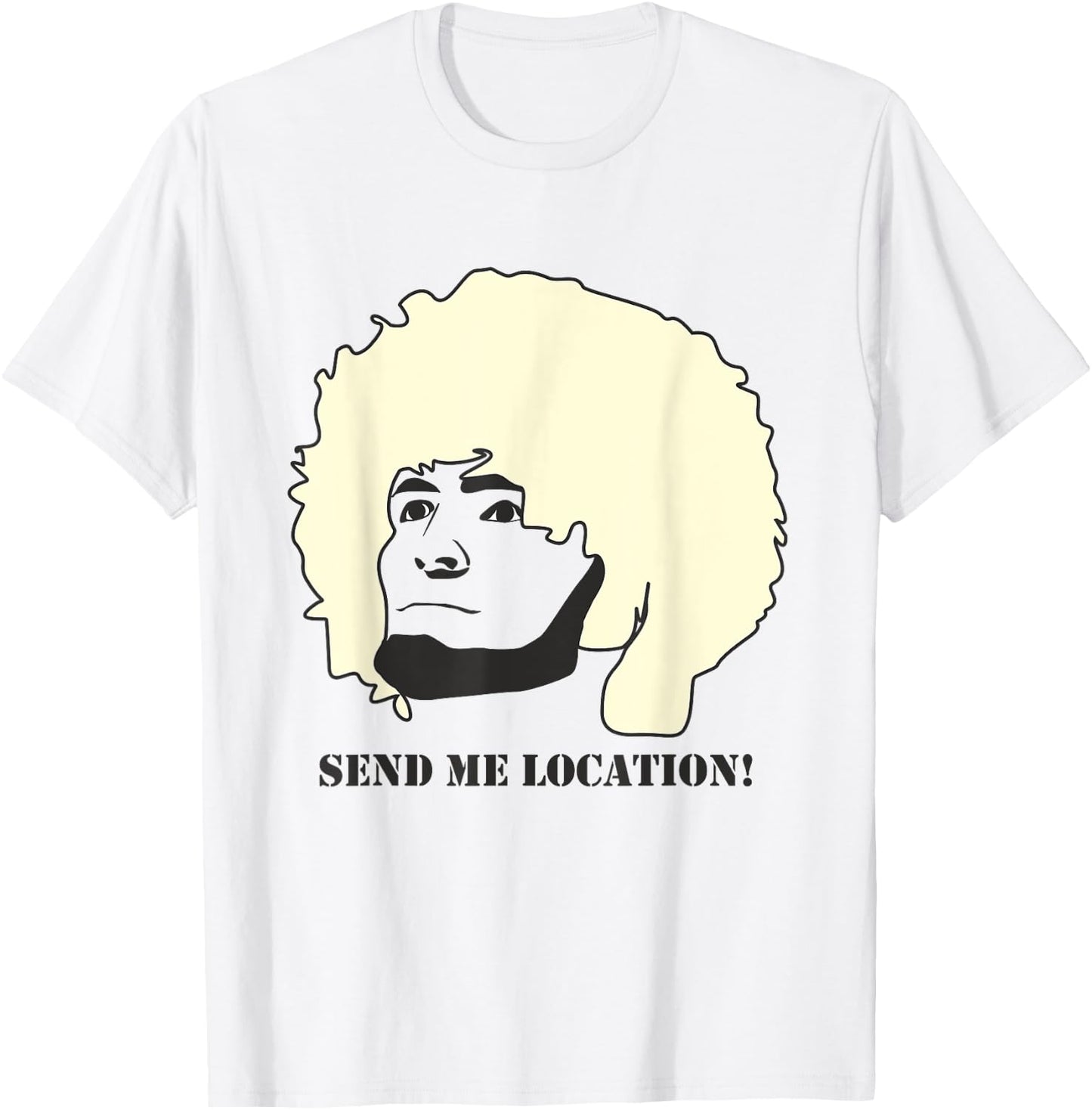 Send me location MMA Shirt T-Shirt - T-Shirt | White