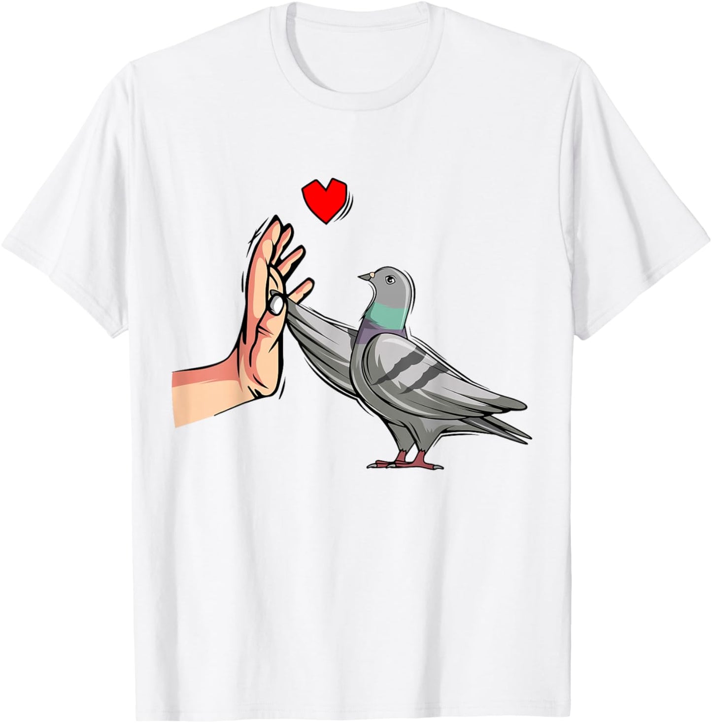 Pigeons Pigeon Breeders Pigeons Pigeon Breeding , White T-Shirt - T-Shirt | White