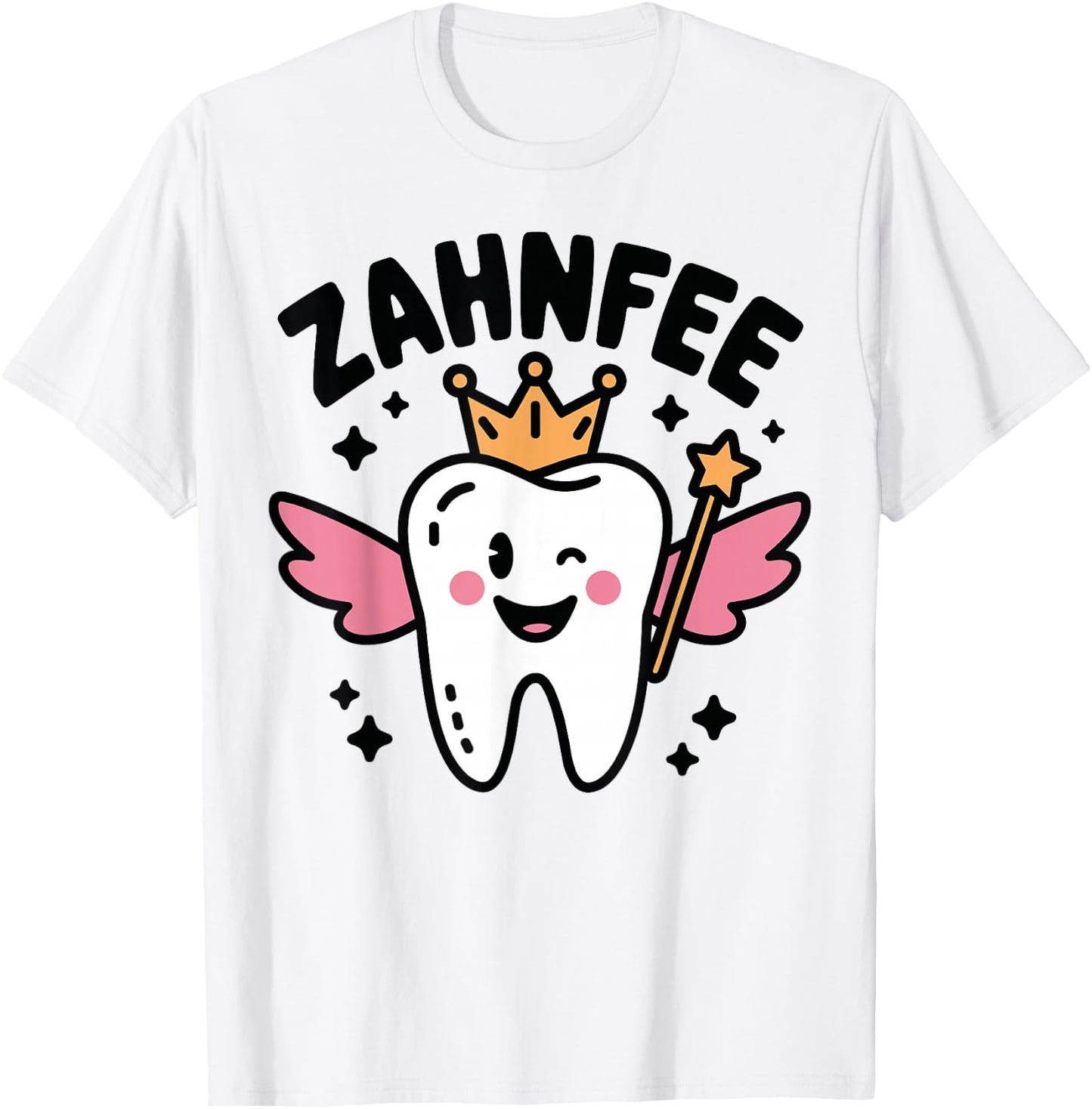 Women's Tooth Fairy Costume , White T-Shirt - T-Shirt | White