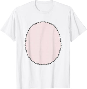 Pig Snout Costume Pig in a Blanket Costume Adult Pig Costume T-Shirt - T-Shirt | White
