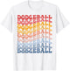 Dodgeball Team Groovy T-Shirt - T-Shirt | White