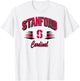 Stanford Cardinal Retro Diamond White Officially Licensed T-Shirt - T-Shirt | White