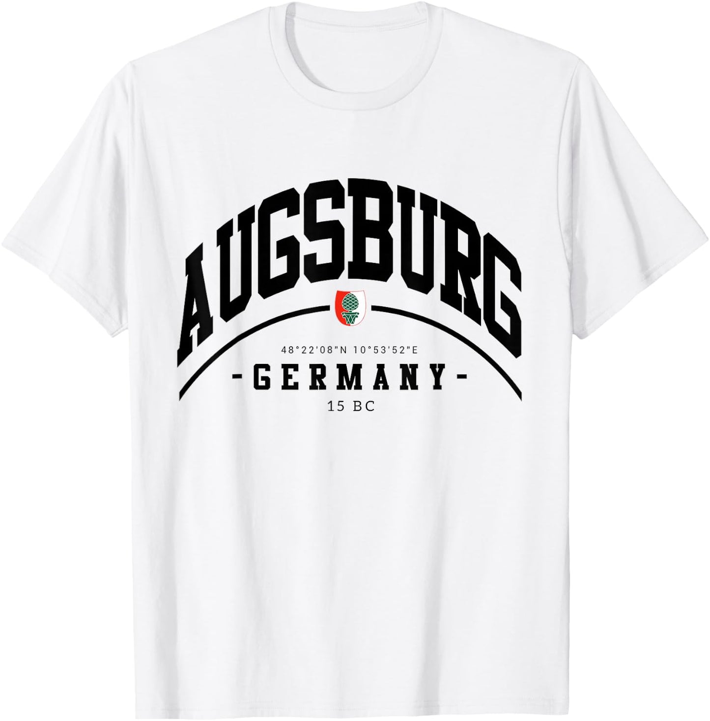 Augsburg Reise nach Augsburg Heimat Deutschland Augsburg T-Shirt - T-Shirt | White