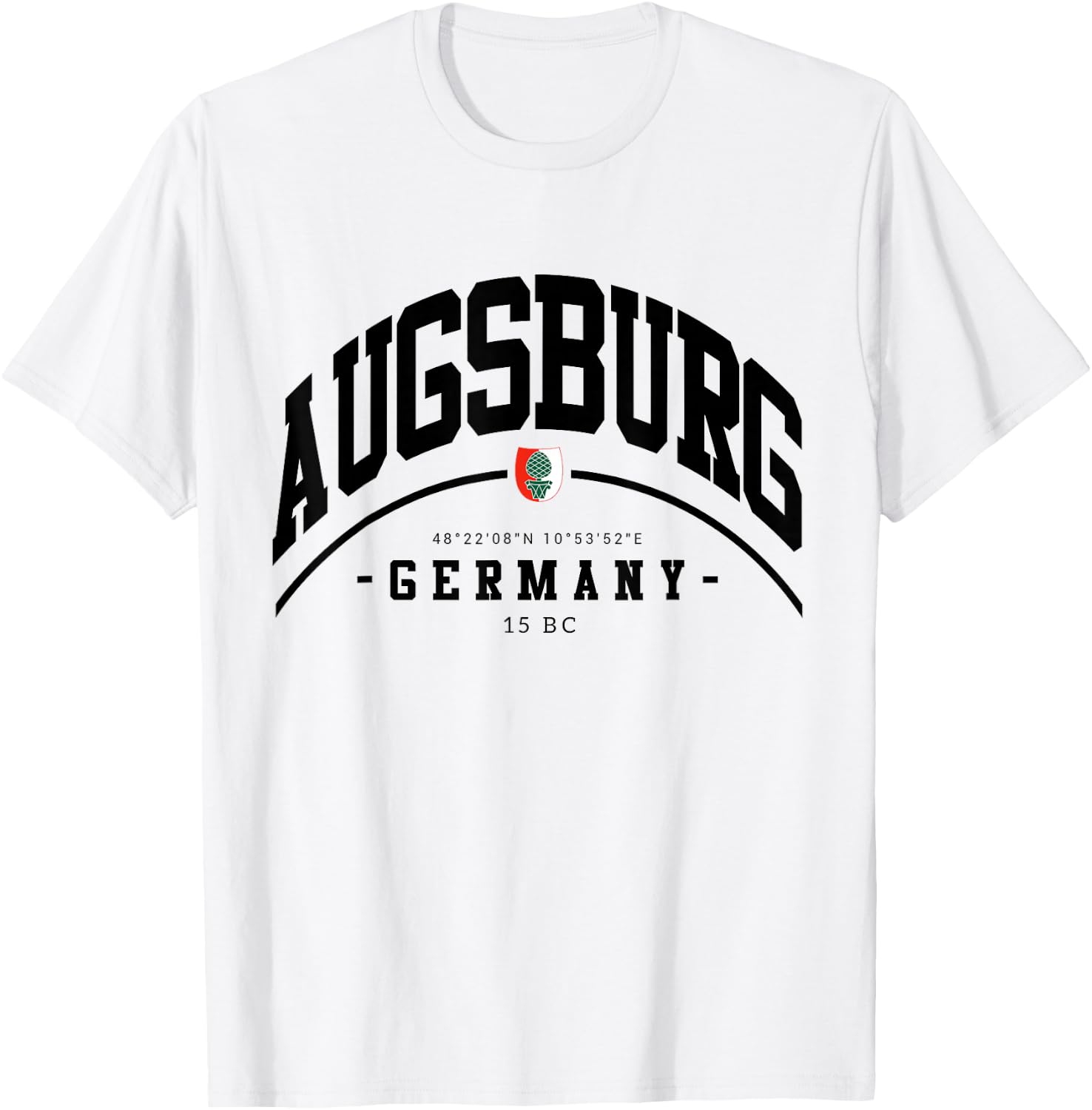Augsburg Reise nach Augsburg Heimat Deutschland Augsburg T-Shirt - T-Shirt | White