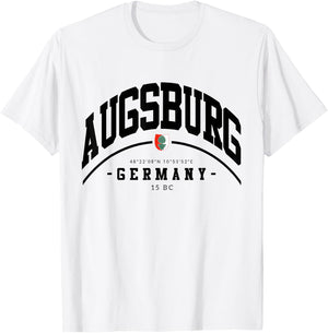 Augsburg Reise nach Augsburg Heimat Deutschland Augsburg T-Shirt - T-Shirt | White