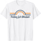 Parking Lot Attendant boho Rainbow, Parking Lot Attendant T-Shirt - T-Shirt | White